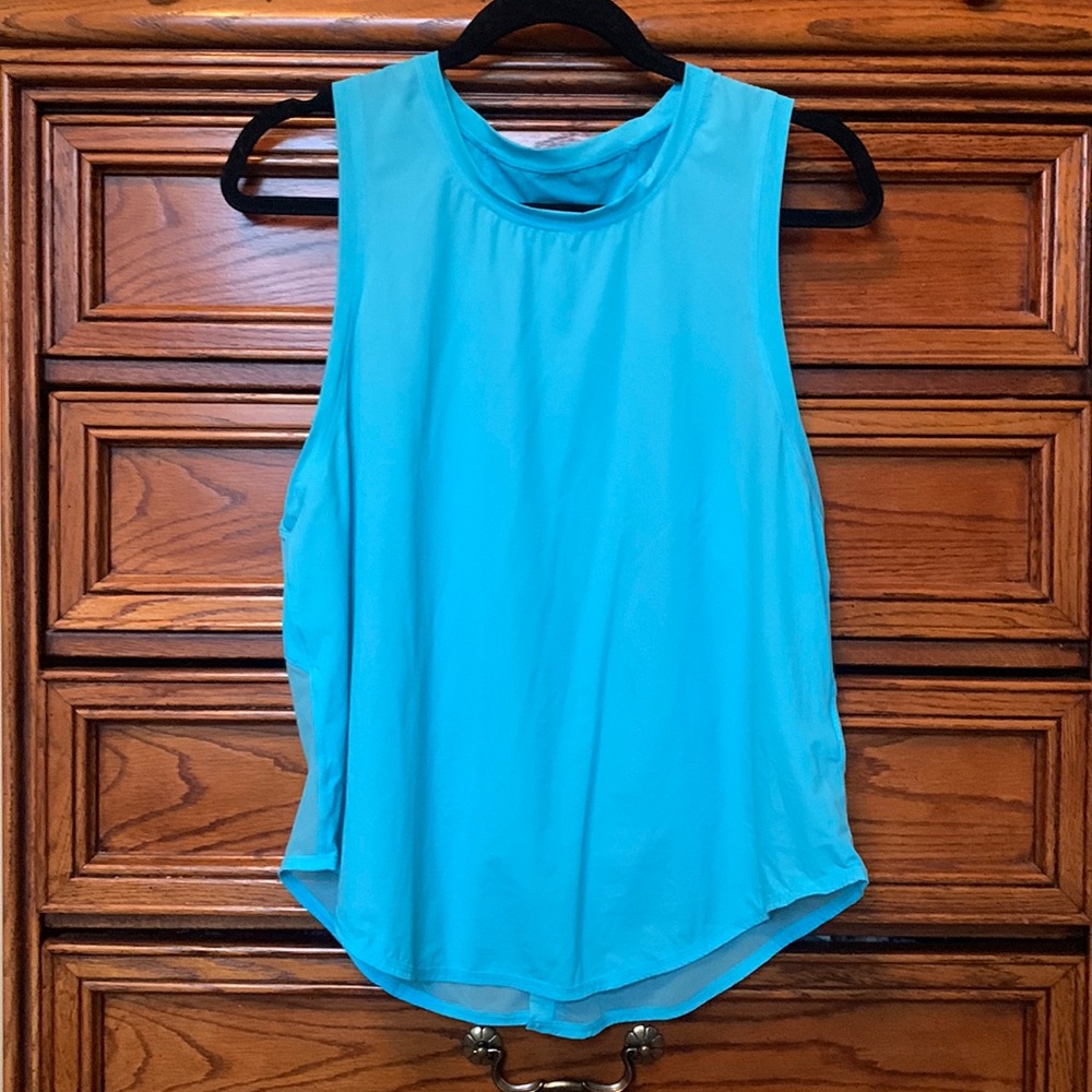 Zyia Active Open Panel Split Back Mesh Tank Top - image 4